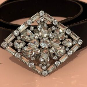 Cabi Signature Statement Crystal Belt Buckle